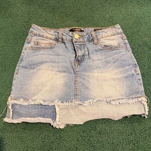 Black Label Jean skirt